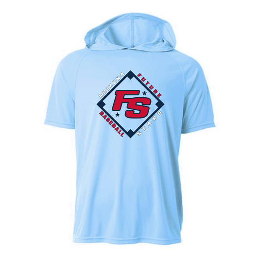 Cooling Performance Short Sleeved Hooded Tee