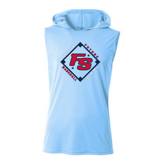 Cooling Performance Sleeveless Hooded Tee