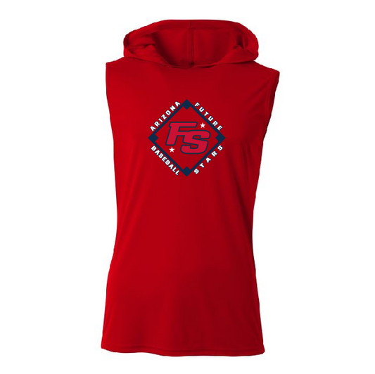 Cooling Performance Sleeveless Hooded Tee