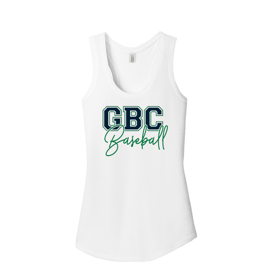Women's Cursive Racerback Tank Top