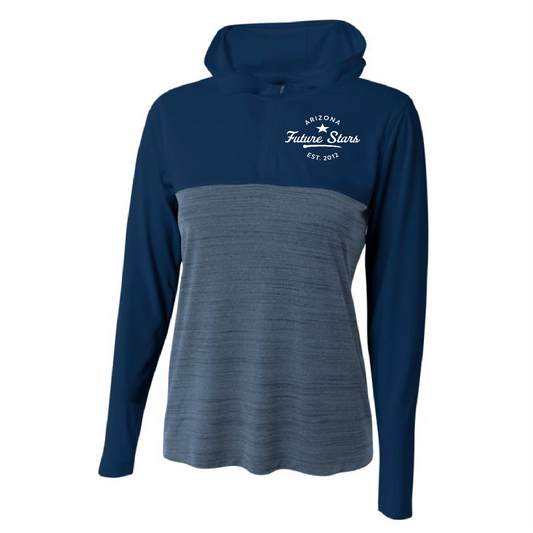 Women's Light Quarter Zip Hoodie