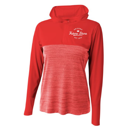 Women's Light Quarter Zip Hoodie