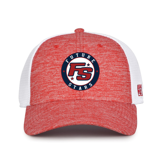 Diamond Mesh Trucker Hat — Emblem